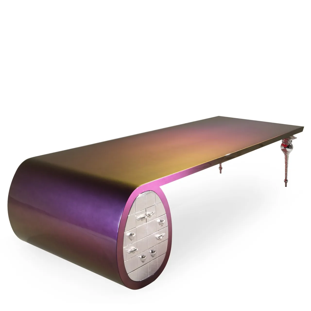 Sergio Villa Desk & Writing Tables<Caos Chameleon Writing Desk by Carlo Rampazzi