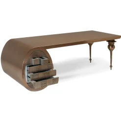 Sergio Villa Desk & Writing Tables<Caos Metallica Desk by Carlo Rampazzi