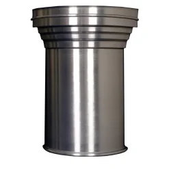 Caspal Side Tables<Capitello Brushed Aluminum Side Table