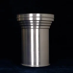 Caspal Side Tables<Capitello Brushed Aluminum Side Table