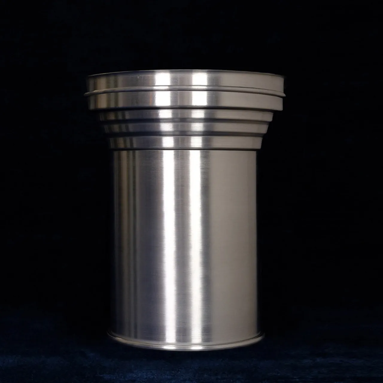 Caspal Side Tables<Capitello Brushed Aluminum Side Table