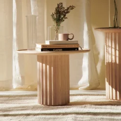 Dale Italia Coffee Tables<Capitello Natural Ash Coffee Table