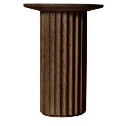 Dale Italia Side Tables<Capitello Slim Brown Ash Side Table