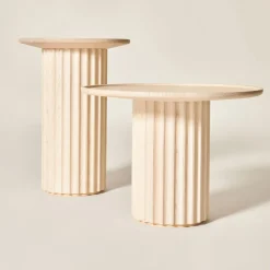 Dale Italia Side Tables<Capitello Slim Natural Ash Side table