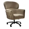 Giorgio Collection Office Chairs<Cappuccino Nabuk Presidential Office Chair