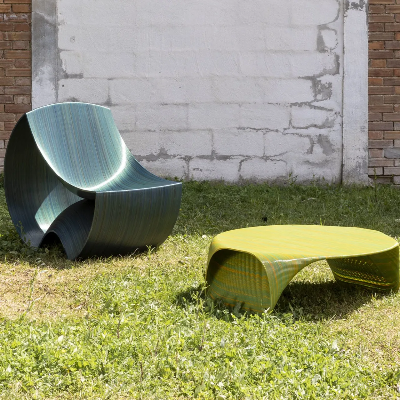 Mediterranea Design Lounge Chairs<Capri Green Lounge Chair