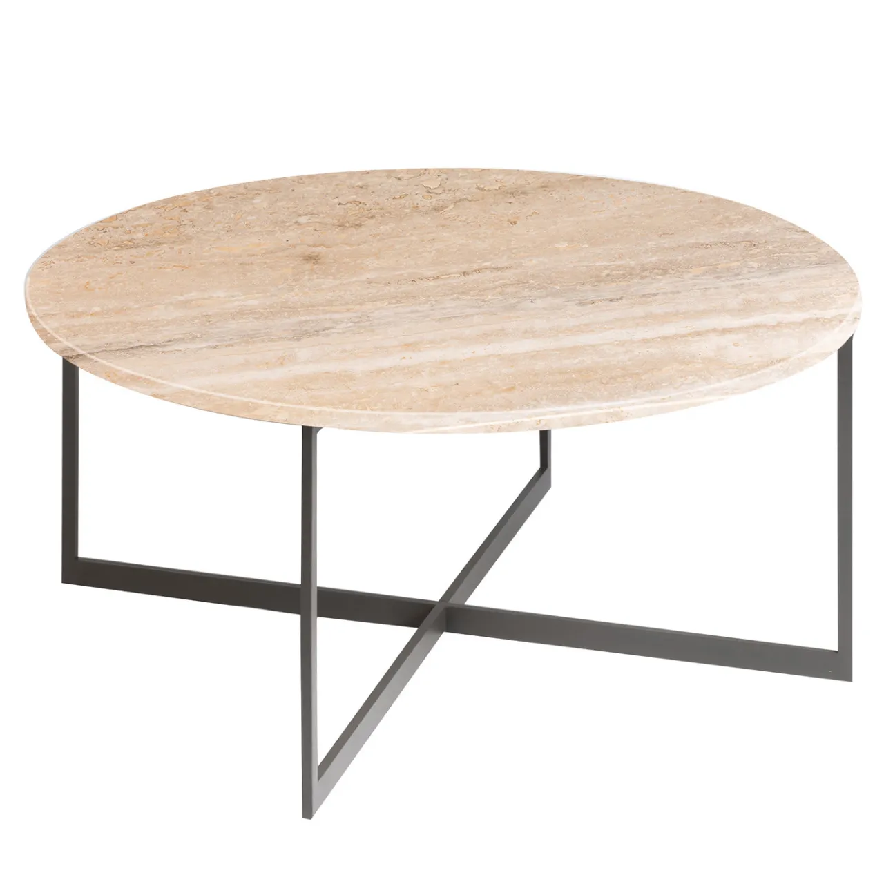 La Sartoria del Marmo by Lombardi Marmi Coffee Tables<Capri Travertine Coffee Table