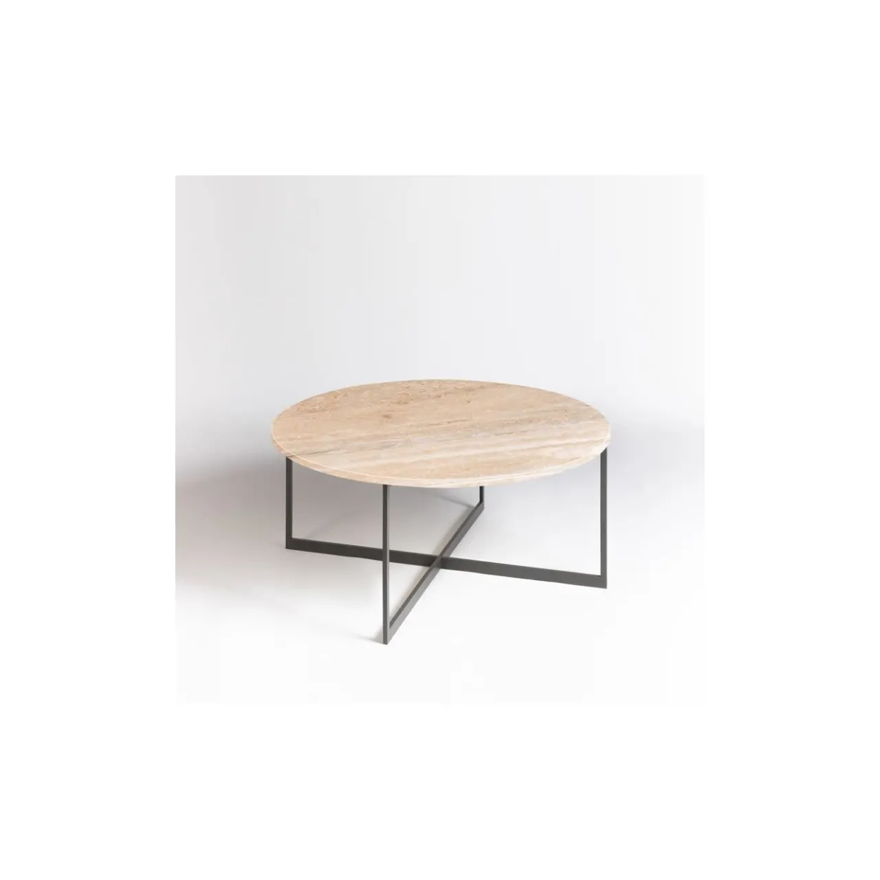 La Sartoria del Marmo by Lombardi Marmi Coffee Tables<Capri Travertine Coffee Table