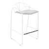 Trevisan Italia Bar Stools<Capri White and Gray Stool