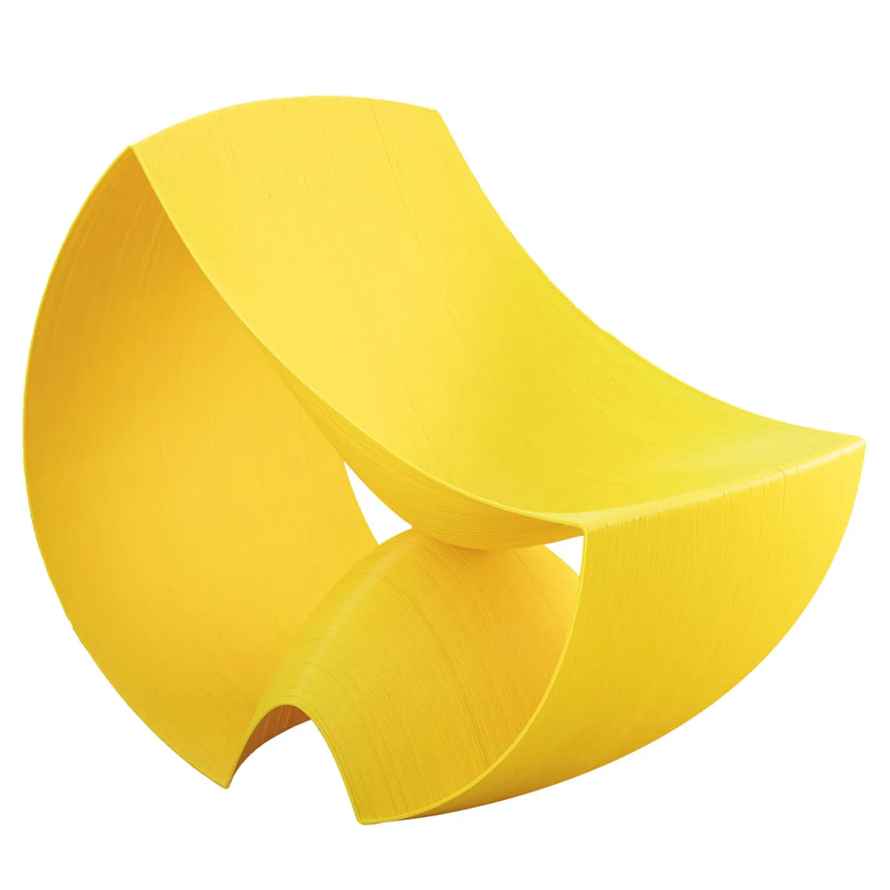 Mediterranea Design Lounge Chairs<Capri Yellow Lounge Chair