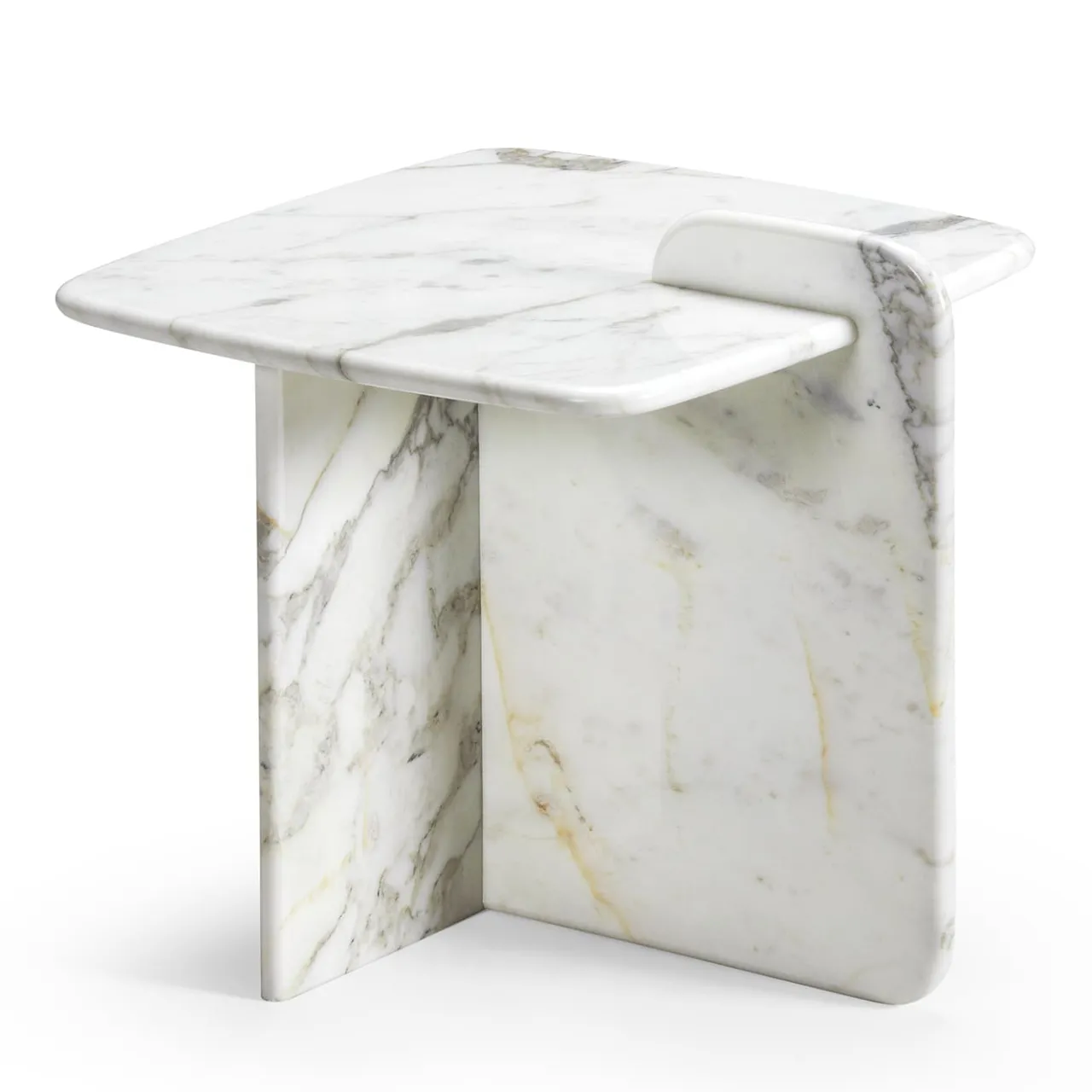 Ghidini 1961 Nightstands<Cards Marble Nightstand by Lorenza Bozzoli