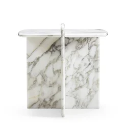 Ghidini 1961 Nightstands<Cards Marble Nightstand by Lorenza Bozzoli