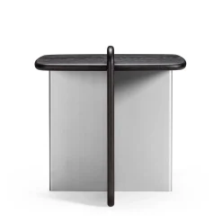 Ghidini 1961 Nightstands<Cards Wood & Metal Nightstand by Lorenza Bozzoli