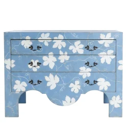 Porte Italia Dressers<Ca'Rezzonico Parma Blue Chest of Drawers