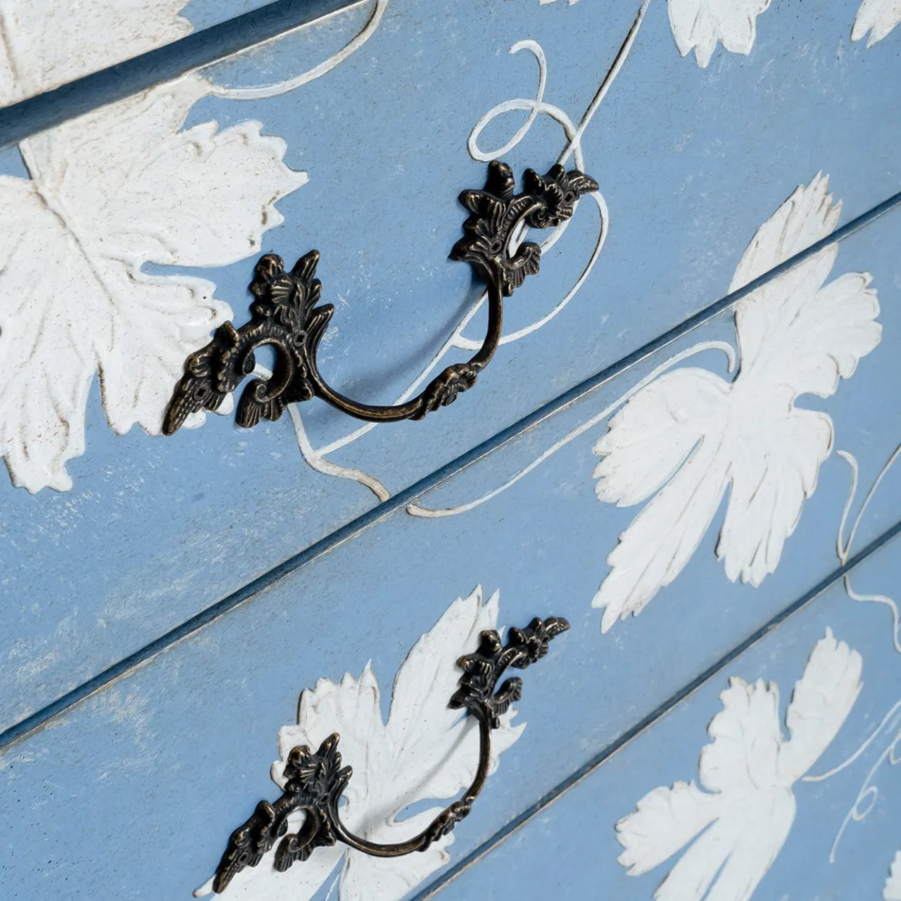 Porte Italia Dressers<Ca'Rezzonico Parma Blue Chest of Drawers