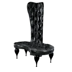 VGnewtrend Armchairs<Carlos Black Armchair