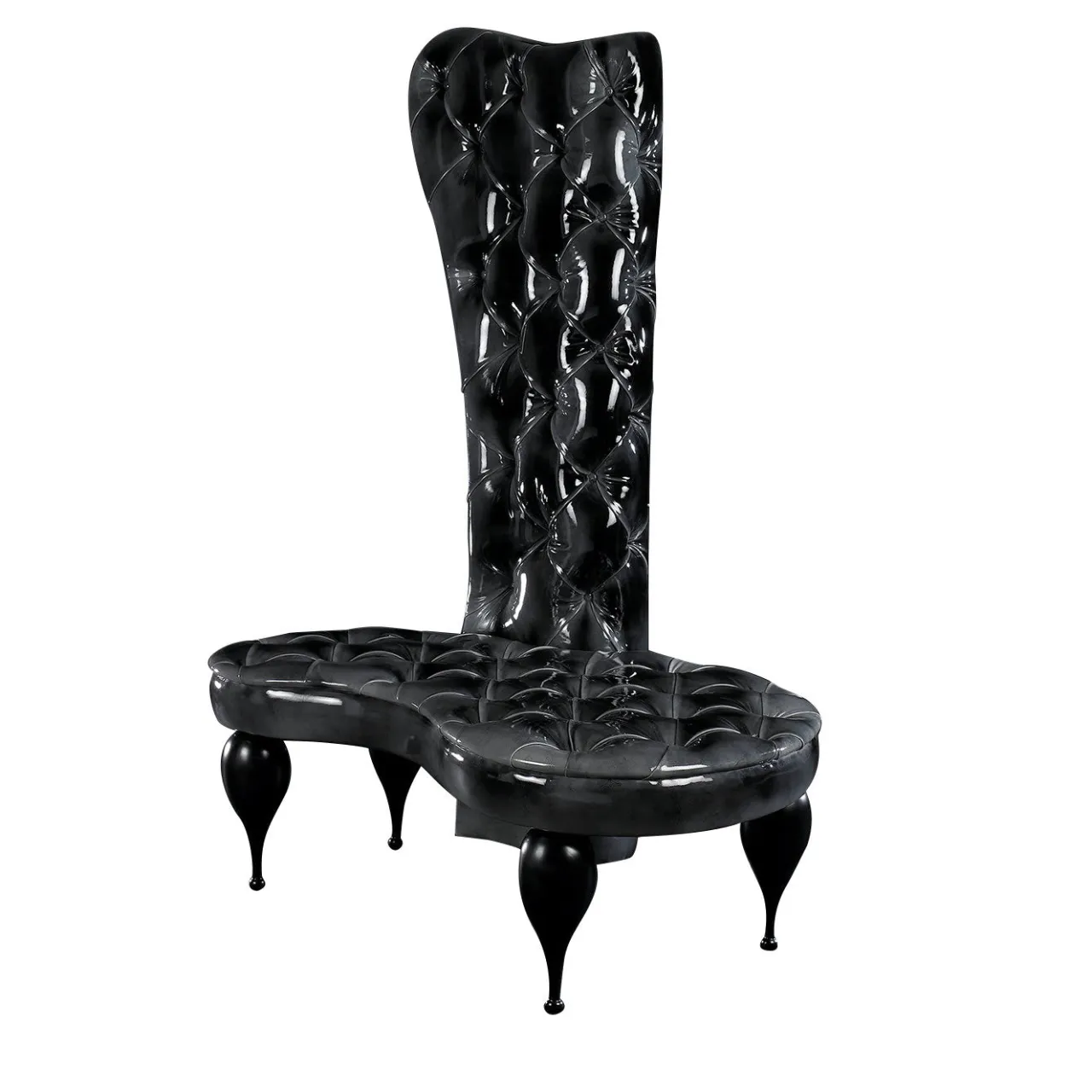 VGnewtrend Armchairs<Carlos Black Armchair
