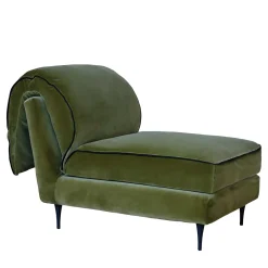Biosofa Chaises<Casquet Mini in Olive Green Velvet Daybed
