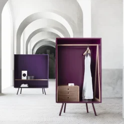 Rubinacci Napoli Cabinets<Casson Open Cupboard with Drawers