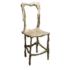 BAU Design Chairs<Cast Brass Scultura Decorative Chair