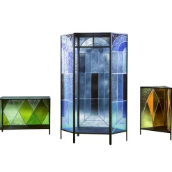 Antonio Aricò Cabinets<Cathedral Blue Cabinet