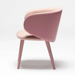 Livoni 1895 Chairs<Caura 080 Pink Chair by Vicent Clausell - Tekhne Collection