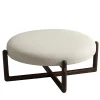 CPRN Homood Outdoor Chairs & Stools<Cecil L White iroko wood outdoor pouf