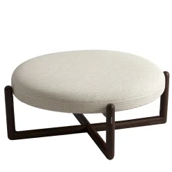 CPRN Homood Outdoor Chairs & Stools<Cecil L White iroko wood outdoor pouf