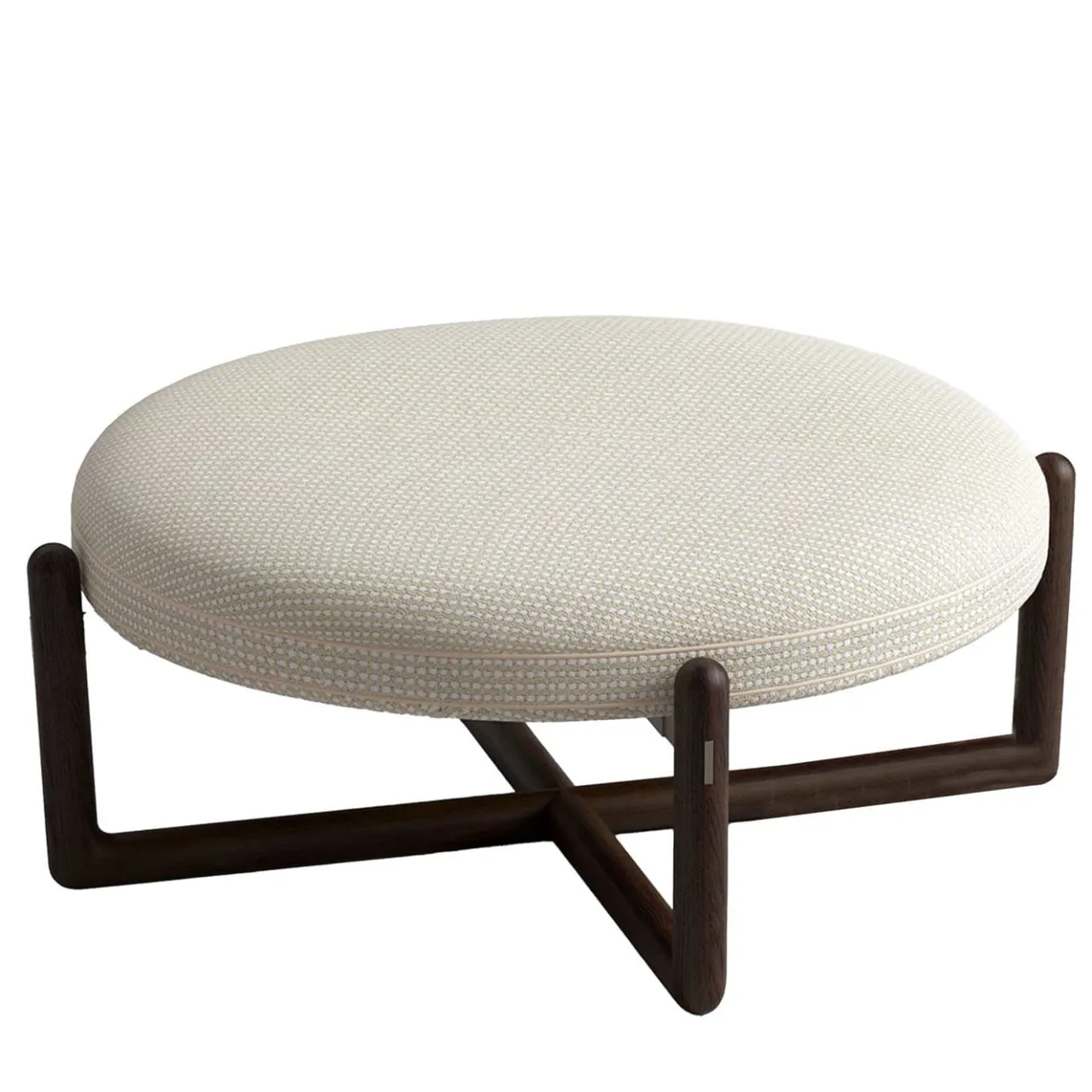 CPRN Homood Outdoor Chairs & Stools<Cecil L White iroko wood outdoor pouf
