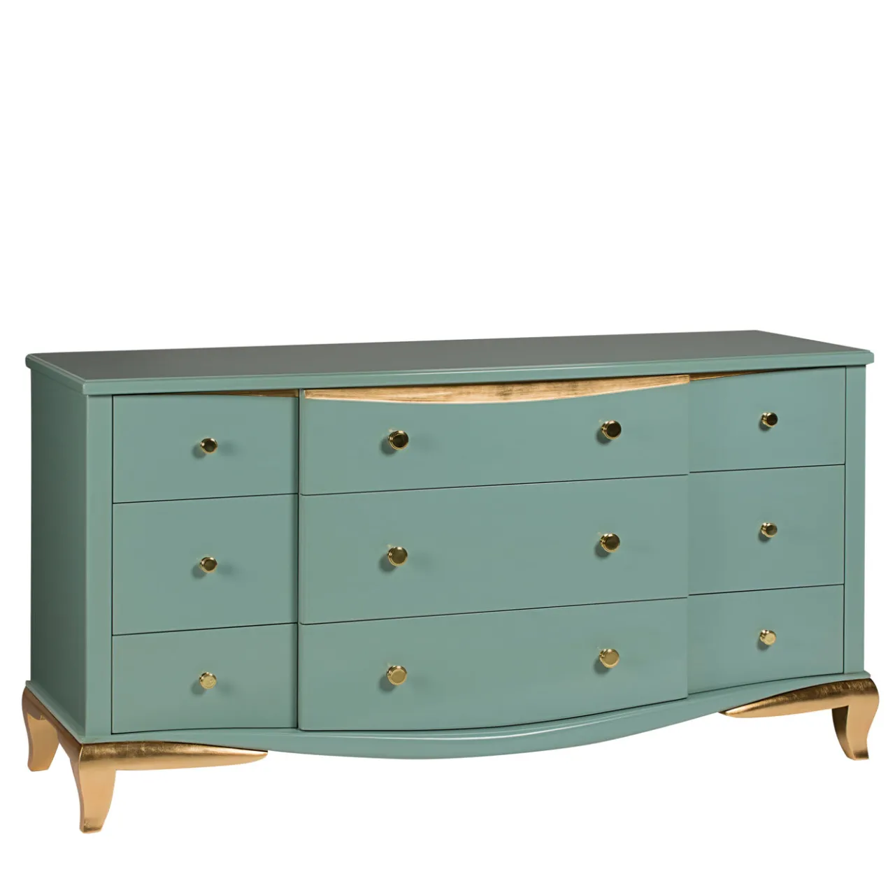 Salda Dressers<Celadon Chest of drawers Louis XV