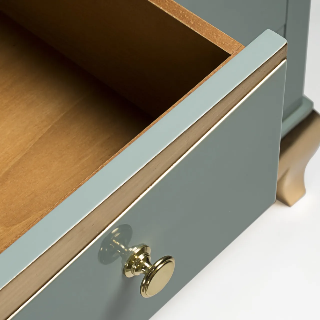 Salda Dressers<Celadon Chest of drawers Louis XV