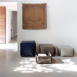 Tonucci Collection Ottomans & Poufs<Cemento gray Bao Ottoman by Viola Tonucci