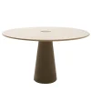 Pimar Limestone Dining Tables<Centro 72 Round Stone Dining Table by Gumdesign