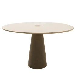 Pimar Limestone Dining Tables<Centro 72 Round Stone Dining Table by Gumdesign
