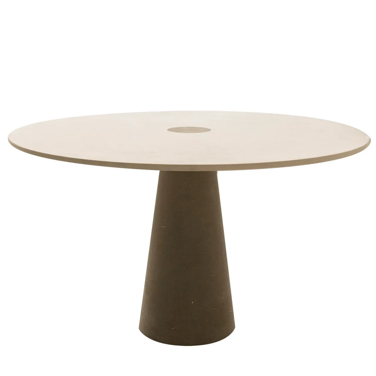 Pimar Limestone Dining Tables<Centro 72 Round Stone Dining Table by Gumdesign