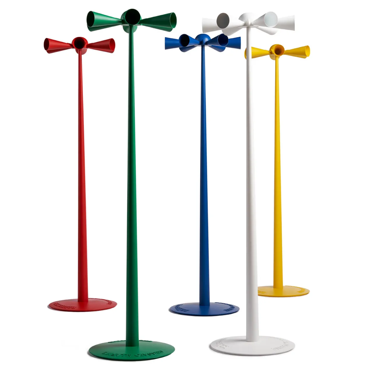 Poltronova Coat Stands<Cessato Allarme White Coat Hanger by DDL