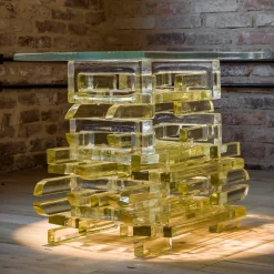 WonderGlass Side Tables<Chain Side Table by Bethan Laura Wood