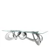 Barberini & Gunnell Dining Tables<Chained Up Steel Dining Table