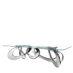 Barberini & Gunnell Dining Tables<Chained Up Steel Dining Table