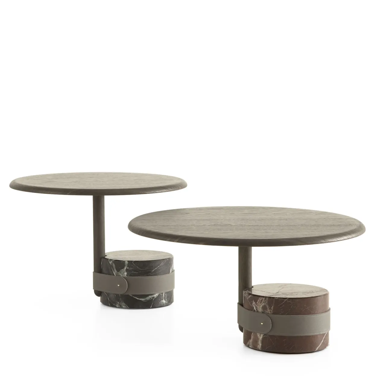 Morica Design Coffee Tables<Champignon Small Side Table with Lepanto Red Marble Base