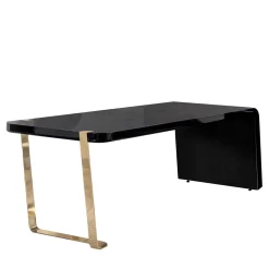 Giorgio Collection Desk & Writing Tables<Charisma Black Bubinga Desk