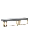 Giorgio Collection Benches<Charisma Gray Bench by Castello Lagravinese Studio