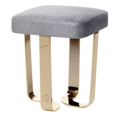 Giorgio Collection Stools<Charisma Gray Stool by Castello Lagravinese Studio
