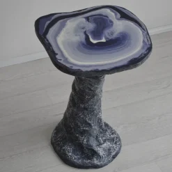 Cupioli Side Tables<Charles Purple Wood Side Table