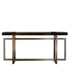 DOM Edizioni Consoles<Charlotte Console With Bronzed Metal Base