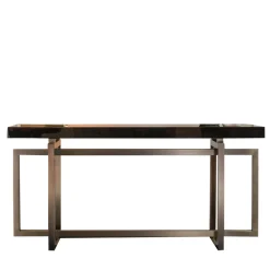 DOM Edizioni Consoles<Charlotte Console With Bronzed Metal Base