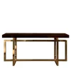 DOM Edizioni Consoles<Charlotte Console With Brass-Plated Metal Base