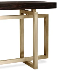 DOM Edizioni Consoles<Charlotte Console With Brass-Plated Metal Base