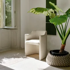 Franco Bianchini Armchairs<Charmant Ivory Padded Armchair