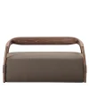 Durame Sofas<Chassis Wood Frame and Brown Fabric Sofa